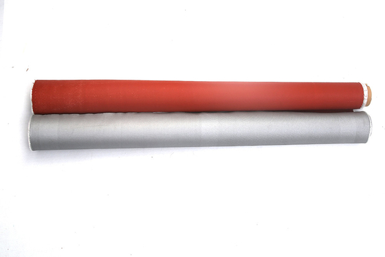 Pu Met een laag bedekte Glasvezelstof 0.8mm Duurzame het Lassenbescherming van 850gsm en Rookgordijn