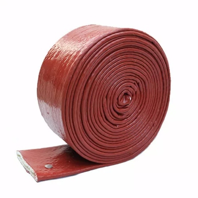 Van de de Glasvezelhitte van de hitteisolatie Silicone Met een laag bedekte van het het Schildsilicone de Brandkoker