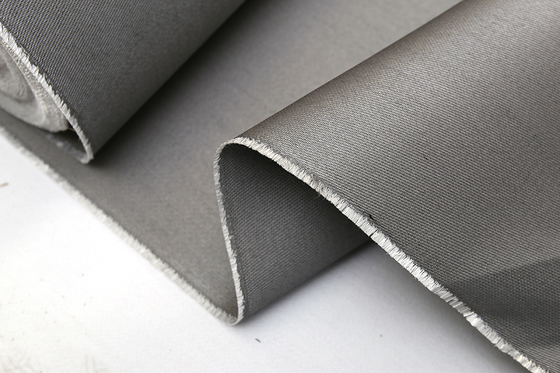De Rook en de Brandgordijnstoffen van Grey Silicone Reinforced Fiberglass Fabric