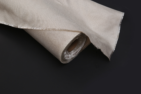 Van de de Glasvezeldoek van de lassenbescherming de Vuurvaste Texturized Weerstand Op hoge temperatuur