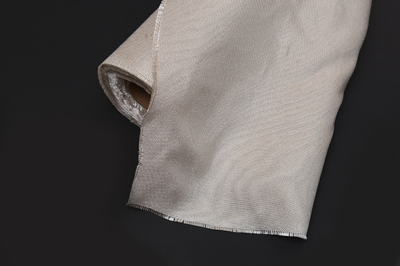 Van de de Glasvezeldoek van de lassenbescherming de Vuurvaste Texturized Weerstand Op hoge temperatuur