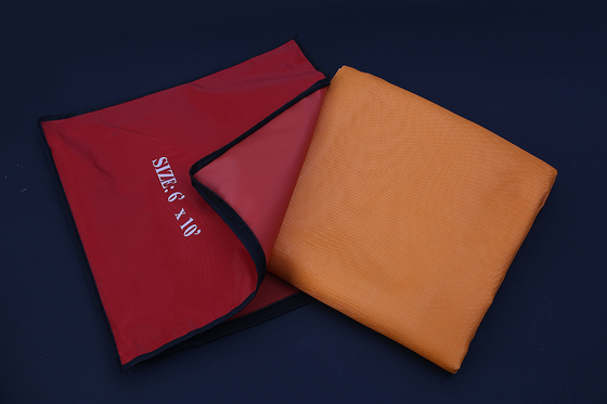 De Brandkuilen van thermische Isolatiemats fireproof fiberglass cloth for, Dekken, Concreet Gras,