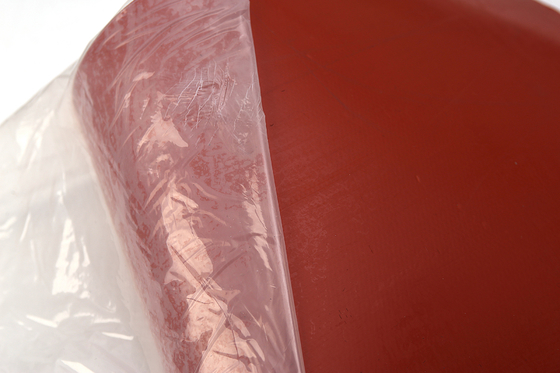 0.8mm van de het Silicone Rubberdeklaag van de Thermische Isolatiestof de Glasvezeldoek