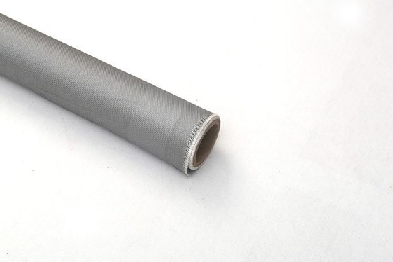 Met een laag bedekte de Glasvezeldoek 0.9mm van Grey Polyurethane Pu voor Lassendeken