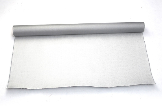 De 1-kant 120gsm Grey Silicone Coating That Used van de roestvrij staaldraad M850 voor Removale-Jasje en Rookgordijn