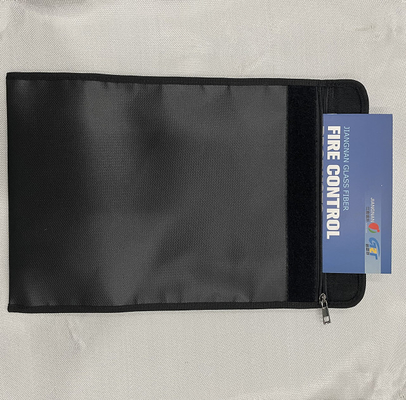 Het gekleurde Silicone bedekte de Vuurvaste Opslag van de Dossierzak voor Documenten met een laag, Paspoort