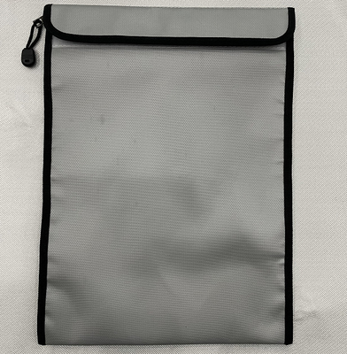 Zilveren Vuurvaste Dossierzak die niet Glasvezel 1000℉ 17x27cm irriteren