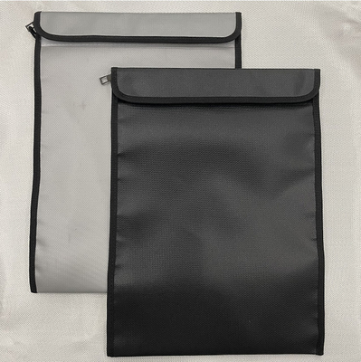 Zilveren Vuurvaste Dossierzak die niet Glasvezel 1000℉ 17x27cm irriteren