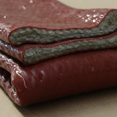 Zachte Elastische Silicone Met een laag bedekte Glasvezelisolatie Sleeving Op hoge temperatuur