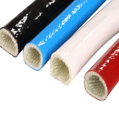 De Rode Slang en de Kabel op hoge temperatuur van Sleeving van de Silicone Rubberglasvezel