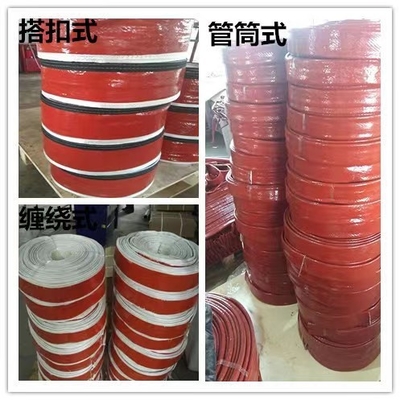 Hittebestendige de Brandkokers Op hoge temperatuur van Sleeving van de Silicone Rubberglasvezel