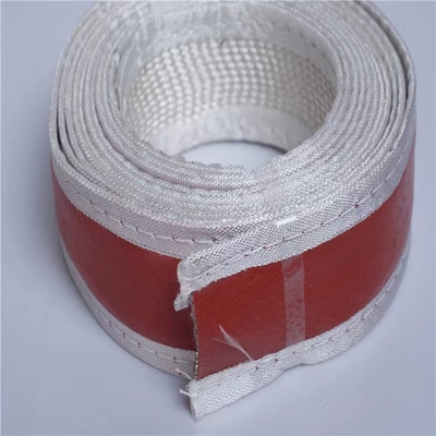 Hittebestendige de Brandkokers Op hoge temperatuur van Sleeving van de Silicone Rubberglasvezel