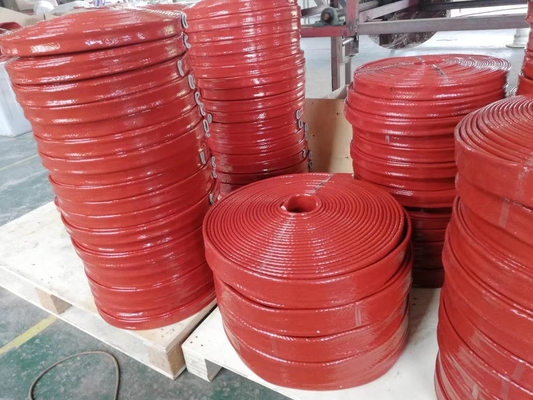 Vuurvaste de Hitteisolatie van Sleeving van de Silicone Rubberglasvezel Geen Schadelijk