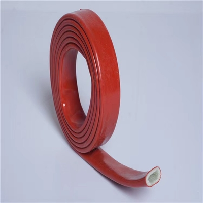 2.2mm Silicone Rubberglasvezel Sleeving Silicone Met een laag bedekte Sleeving