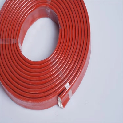 2.2mm Silicone Rubberglasvezel Sleeving Silicone Met een laag bedekte Sleeving