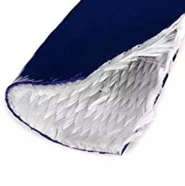 De stopdraad vlechtte Dekking van Sleeving van de Silicone de Rubberglasvezel
