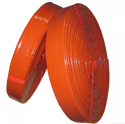 Van de de Kabelkoker van de silicone de Rubber Met een laag bedekte Glasvezel Koker van de de Beschermingsbrand Thermische