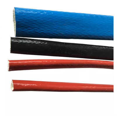 Het silicone Met een laag bedekte van de de Kokeruitlaat van de Glasvezeldraad Schild Op hoge temperatuur van de de Isolatiehitte