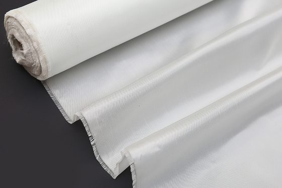 De duidelijke Weerstand Op hoge temperatuur Mica Base Cloth van de Glasvezelstof