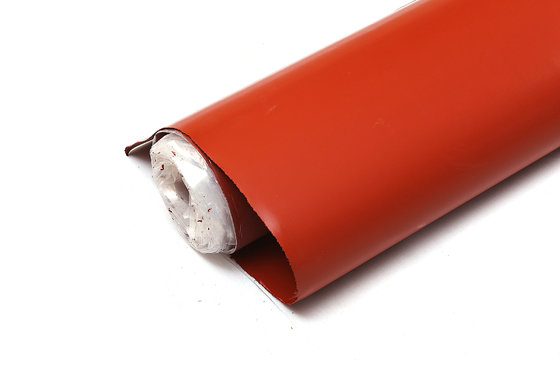 De rode Stof van de Siliconerubber Met een laag bedekte Glasvezel met Hittebestendigheid
