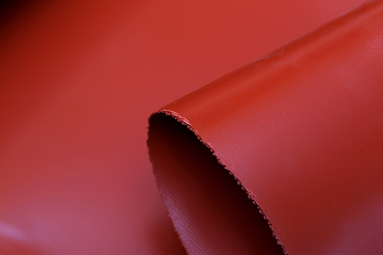 Op zwaar werk berekende Silicone Met een laag bedekte Glasvezeldoek voor de Koker van de Hittebestendigheidsisolatie