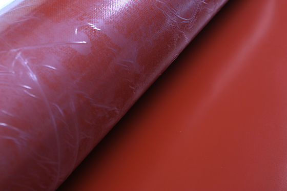 Vuurvaste Silicone Met een laag bedekte die Glasvezelstof voor Uitbreidingsverbinding wordt gebruikt