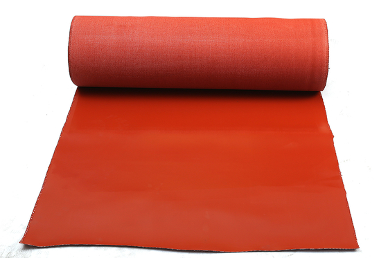 De hoge van de de Glasvezeldoek van de Isolatieisolatie Met een laag bedekte Doek Silicone