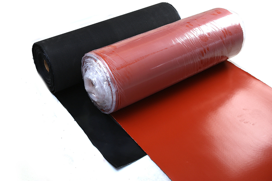 Weerstand van de de Doektemperatuur van de hoge Intensiteits de Silicone Met een laag bedekte Glasvezel
