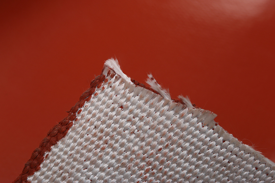 Industriële Vlotte de Doek Zachte Weerstand Op hoge temperatuur van de Siliconeglasvezel